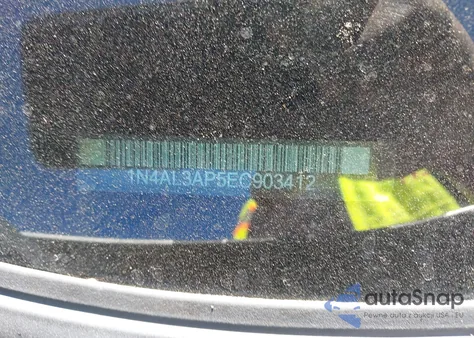 2014 Nissan Altima 2.5 Sl z USA, uszkodzony, nr VIN 1N4AL3AP5EC903412